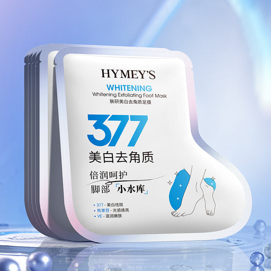 HYMEY'S 377 Skin Research Whitening Exfoliating Foot Mask