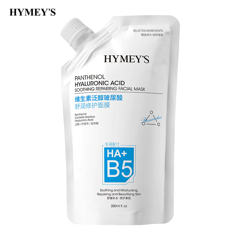 HYMEY'S HA+B5 Vitamin Panthenol Hyaluronic Acid Soothing Repair Mask 300ml