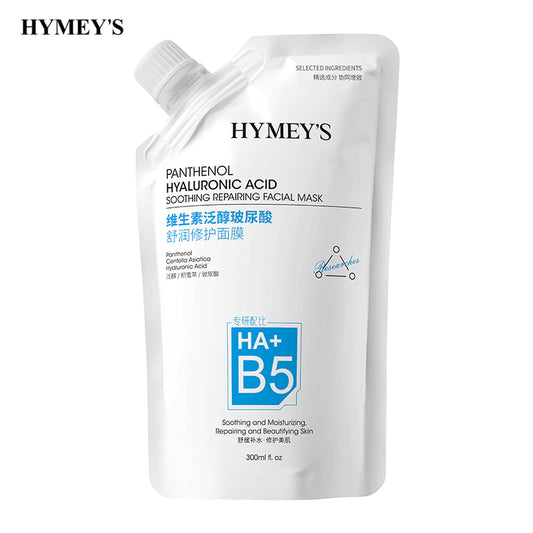 HYMEY'S HA+B5 Vitamin Panthenol Hyaluronic Acid Soothing Repair Mask 300ml